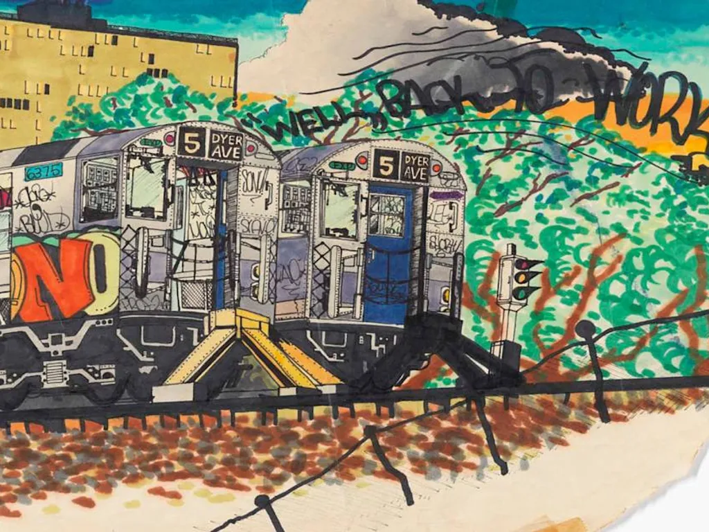 Above Ground: Art from the Martin Wong Graffiti Collection 2025 1