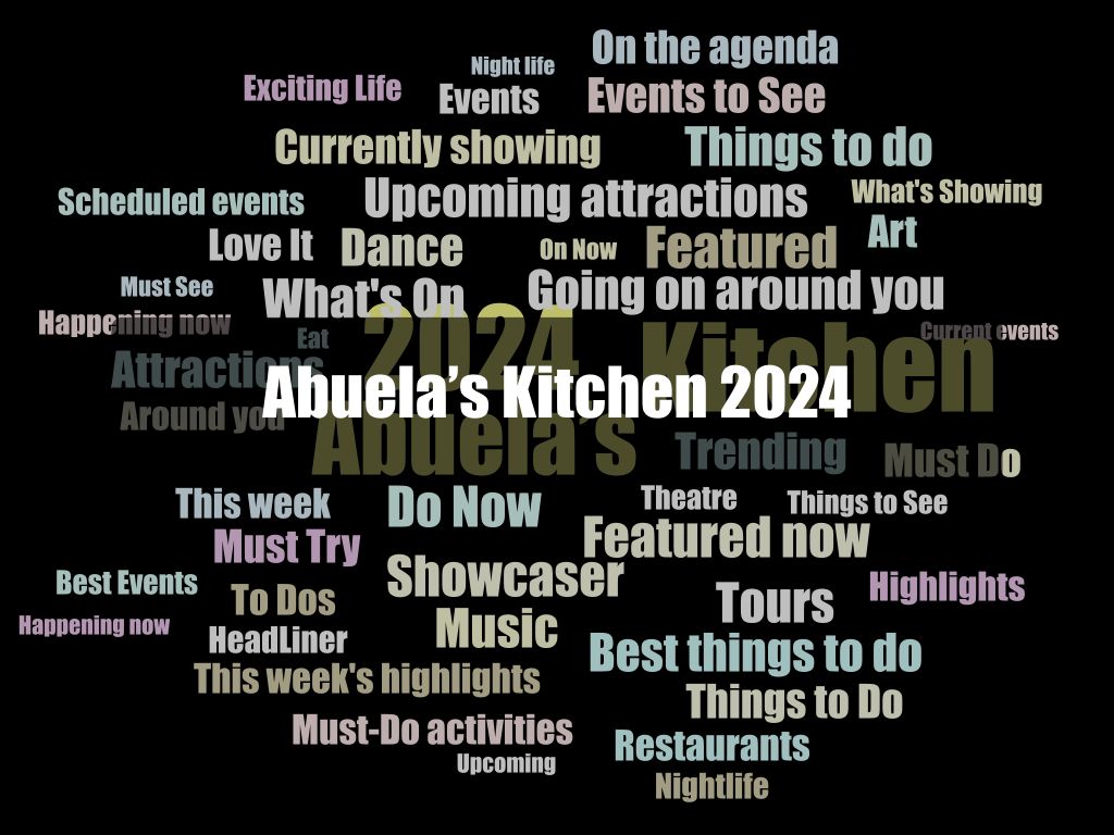 Abuela’s Kitchen 2024 1