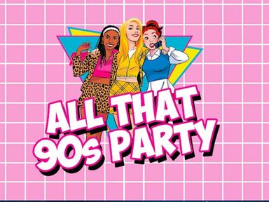 Gather your squad and meet us at Resident on Saturday, March 22nd for a trip back to the 90s decade!