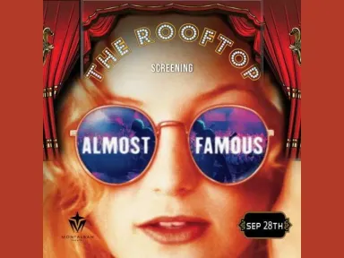 Experience the Magic of Rooftop Cinema: Almost Famous Screening Celebrate...