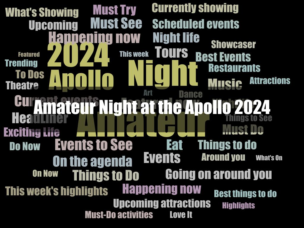 Amateur Night at the Apollo 2025 1