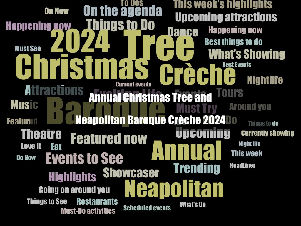 Annual Christmas Tree and Neapolitan Baroque Crèche 2024 1