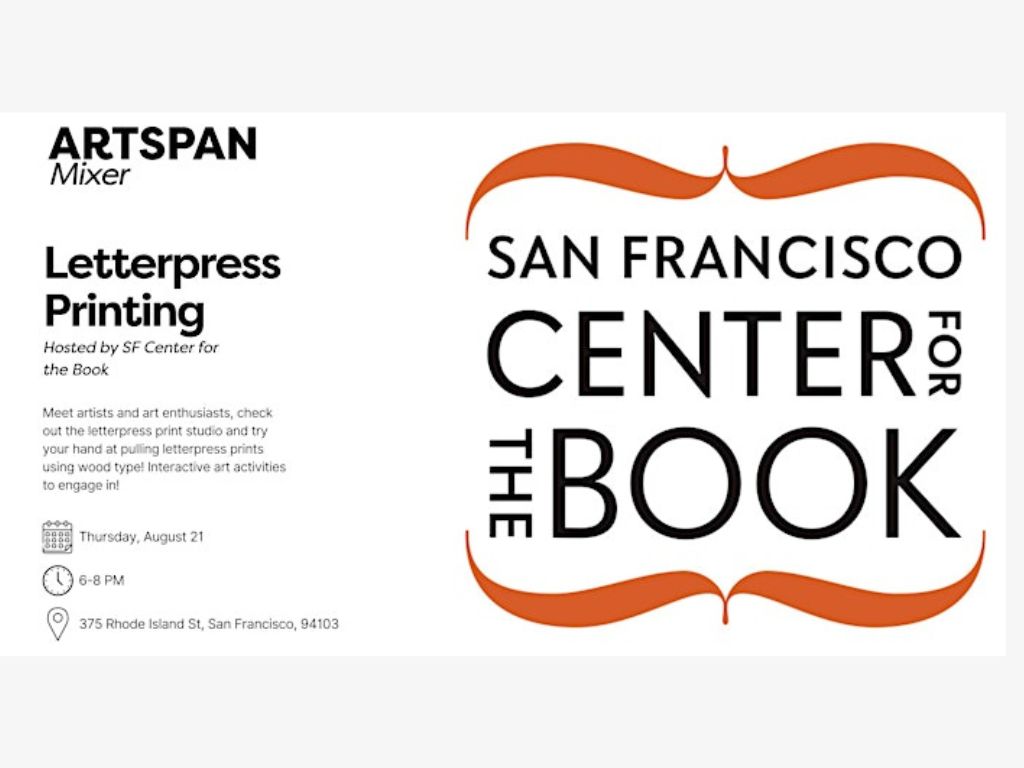 ArtSpan Artist Mixer: Letterpress Printing at SF Center for the Book 2025 1