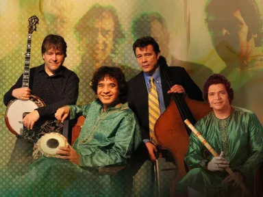 Prepare for an evening of musical brilliance as the immensely talented Béla Fleck, Zakir Hussain, Ed...