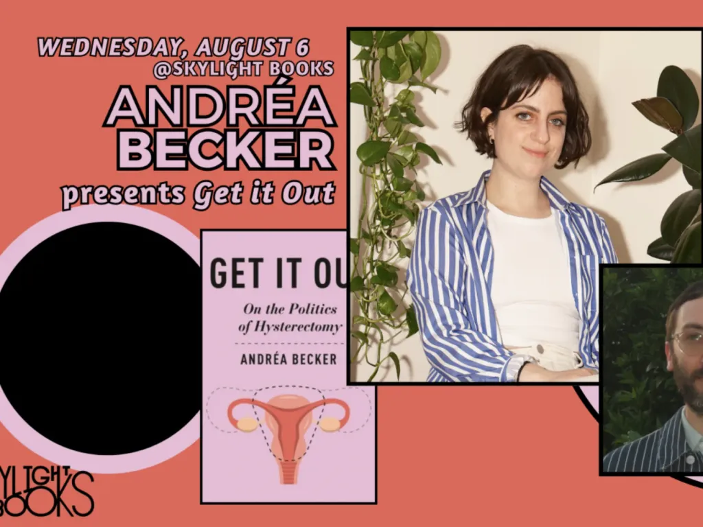 At Skylight: Andréa Becker presents GET IT OUT w/ Daniel Spielberger 2025 1
