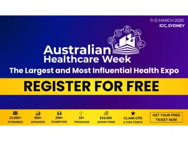 The Future of Healthcare is coming to Sydney! Join 10,000+ healthcare professionals at the 15th anniversary of Australian Healthcare Week and the co-located Healthcare 2040 Expo – the largest and most influential health event in