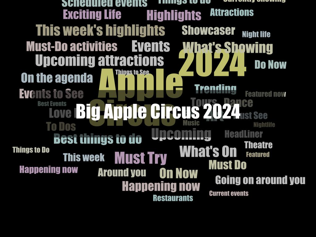 Big Apple Circus 2024 1