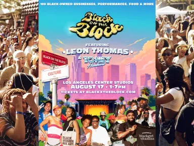 Los Angeles, we're going BIG for National Black Business month...