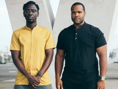 Hip-hop duo Black Violin play the Cerritos Center....