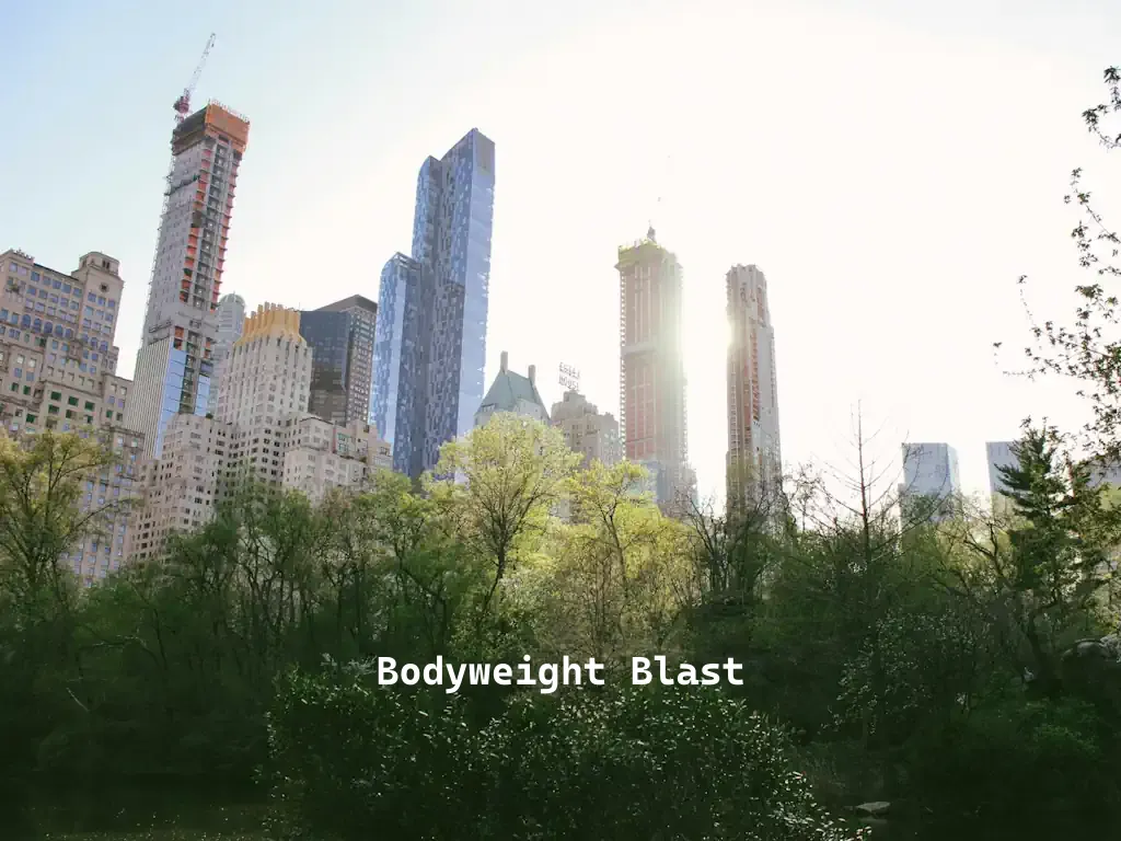 Bodyweight Blast 2025 1