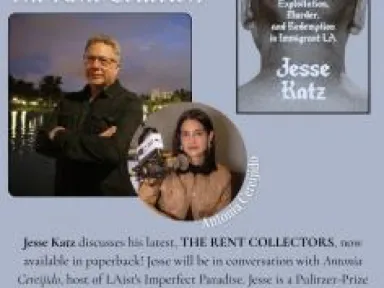 Jesse Katz discusses his latest, THE RENT COLLECTORS, now available