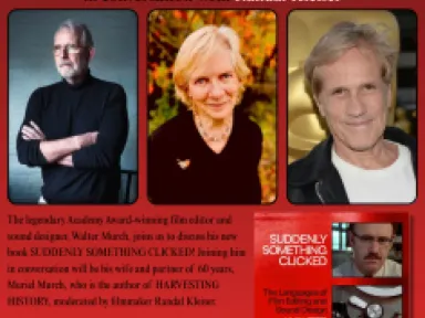 The legendary Academy Award-winning film editor and sound designer, Walter...