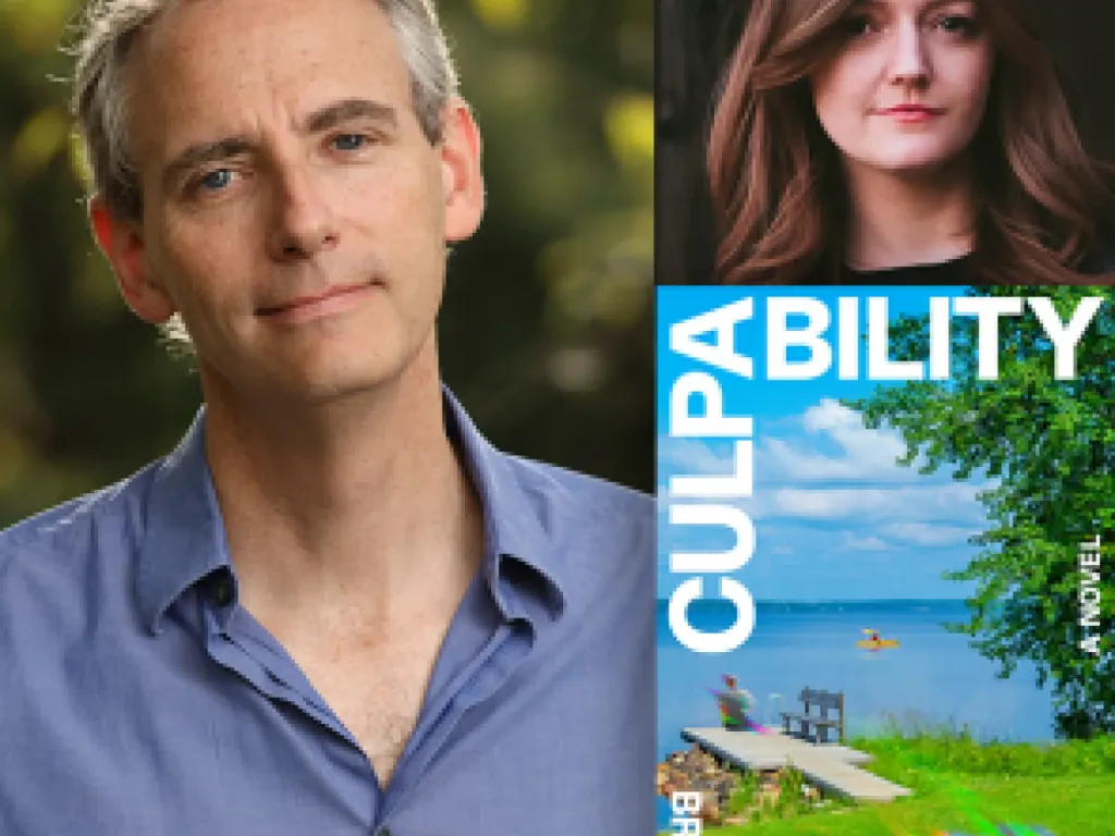 Bruce Holsinger, in conversation with Sara Sligar, discusses & signs Culpability 2025 1