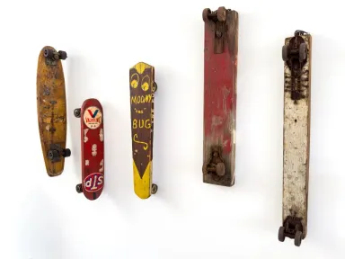 Todd Huber, skateboard historian and founder of the International Skateboarding...