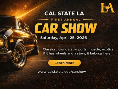 The First Annual Cal State LA Car Show brings together...
