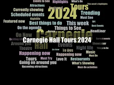 Tantalizing tales of music legends and fascinating facts about the world's most famous concert hall are revealed on the Carnegie Hall tour. In just 60 minutes, friendly and knowledgeable docents share 130 years of Carnegie