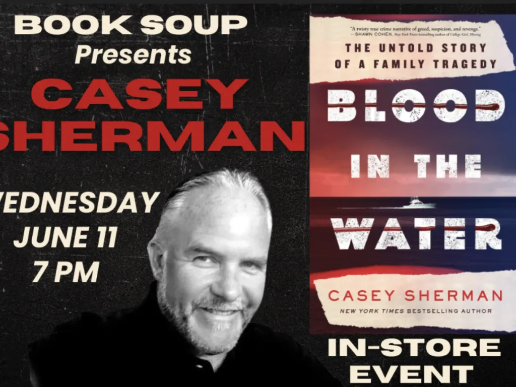 Casey Sherman, in conversation with Michelle Dean, discusses & signs Blood in the Water: The Untold Story of a Family Tragedy 2025 1