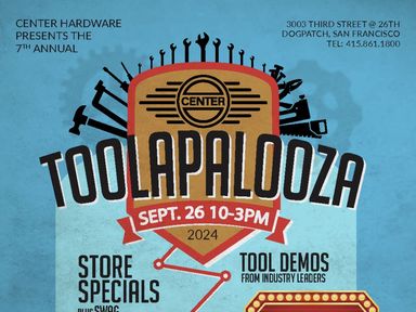 Toolapalooza is Center Hardware’s annual tool show and demo event