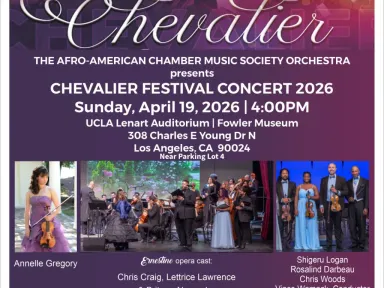 Chevalier Festival presents: Internationally renowned artists Annelle Gregory, Chris Woods,...