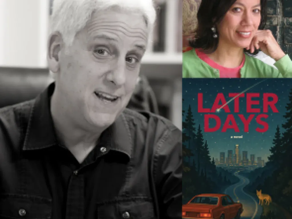 Chip Jacobs, in conversation with Sandra Tsing Loh, discusses & signs Later Days 2025 1