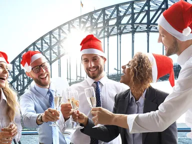 Celebrate Christmas Day with your loved ones on one of the festive Christmas lunch cruises on Sydney...