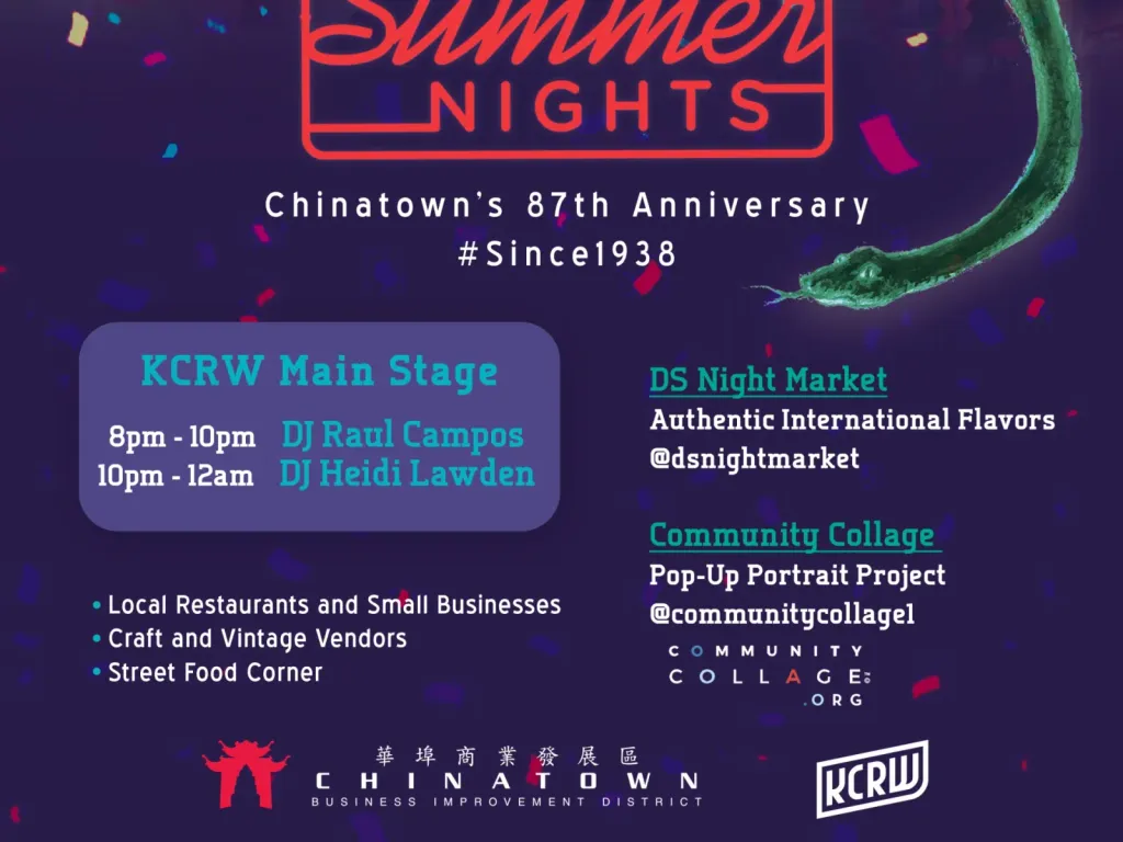 Community Collage Pop-Up at KCRW Summer Nights! 2025 1