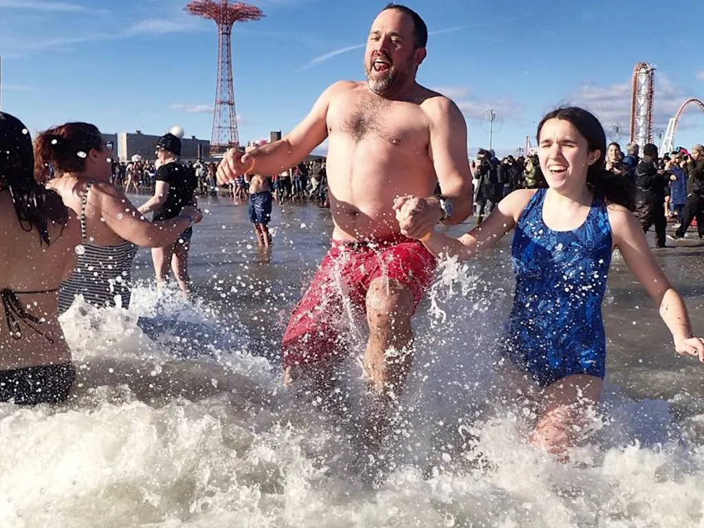 Coney Island Polar Bear Club New Year’s Day Plunge 2025 1