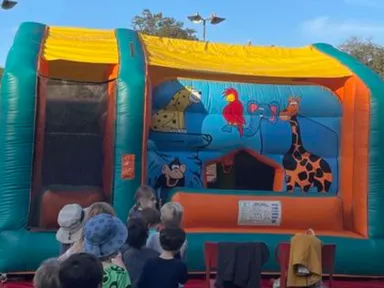 Join us on the 2nd Friday of each month and let the kids wear themselves out on the jumping castle.B...