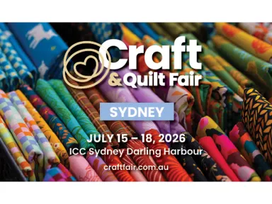 Celebrate creativity at the Craft &amp; Quilt Fair Sydney 2026. Immerse yourself in the beautiful quilt show, meet passionate makers, learn new skills in the many workshops, and shop the latest products from leading craft