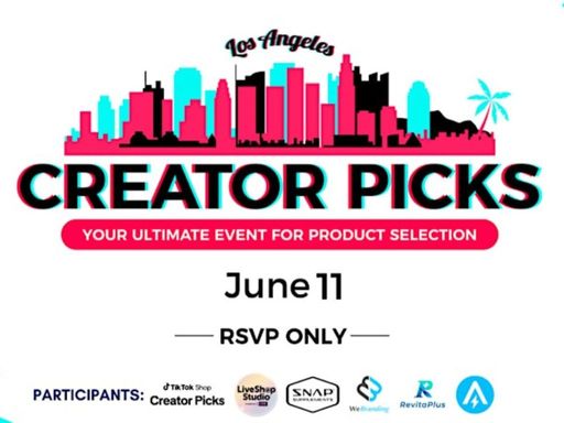Creator Picks L.A. is a premier creator-commerce expo and networking event hosted by YooFinds and FastMoss, bringing together over 1,500 attendees from across the TikTok Shop ecosystem. 
