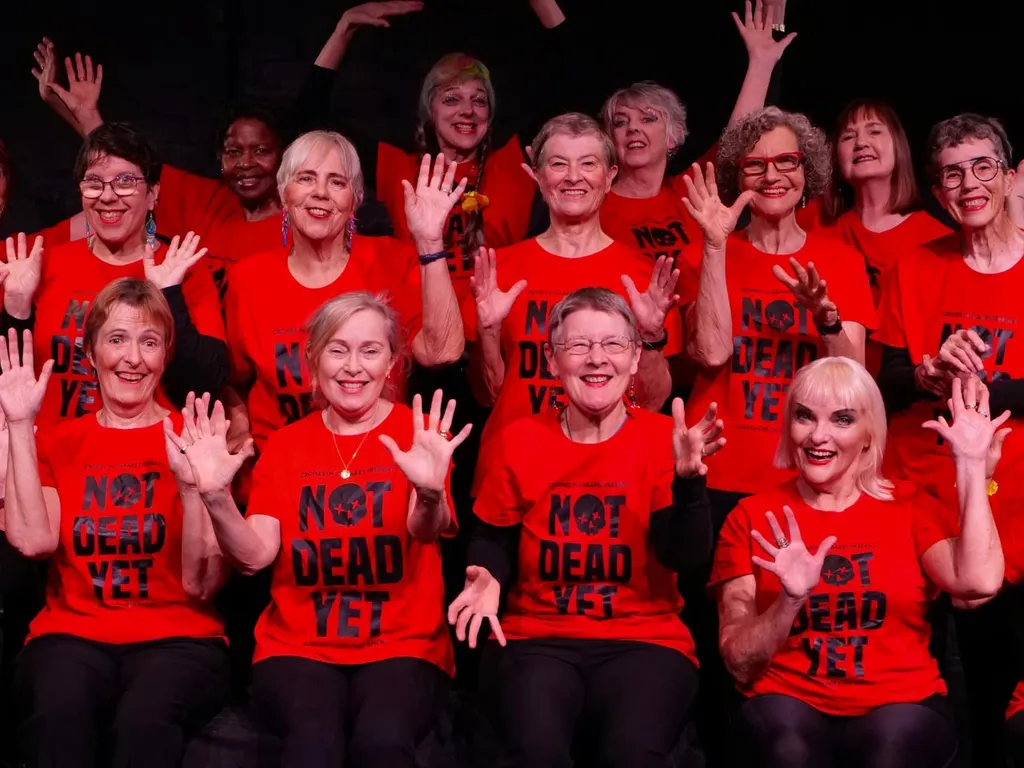 Crones in Cabaret present Not Dead Yet! at the Fringe  2024 1