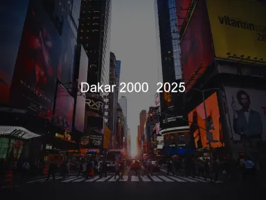 Dakar 2000 is a world premiere from Rajiv Joseph, the playwright known for Bengal Tiger at the Baghdad Zoo.