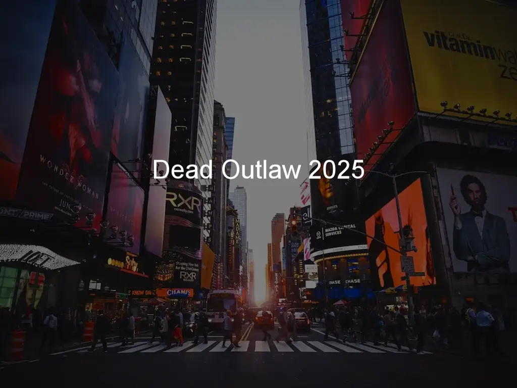 Dead Outlaw 2025 1