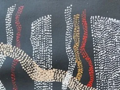 This is a unique opportunity to purchase an original work of art from a renowned Aboriginal Art Cent...