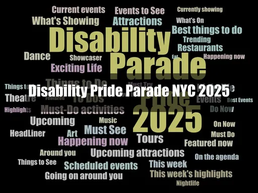 Get ready to march with pride as the Disability Pride...
