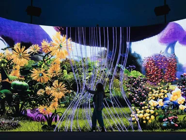 The unparalleled beauty of nature is showcased in all its vibrant glory in EDEN, an interactive experience that encourages everyone to see the beauty in