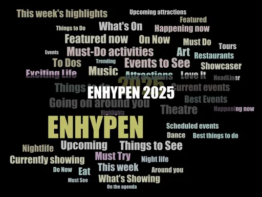 Boy-band ENHYPEN take their 'WALK THE LINE' World Tour to...