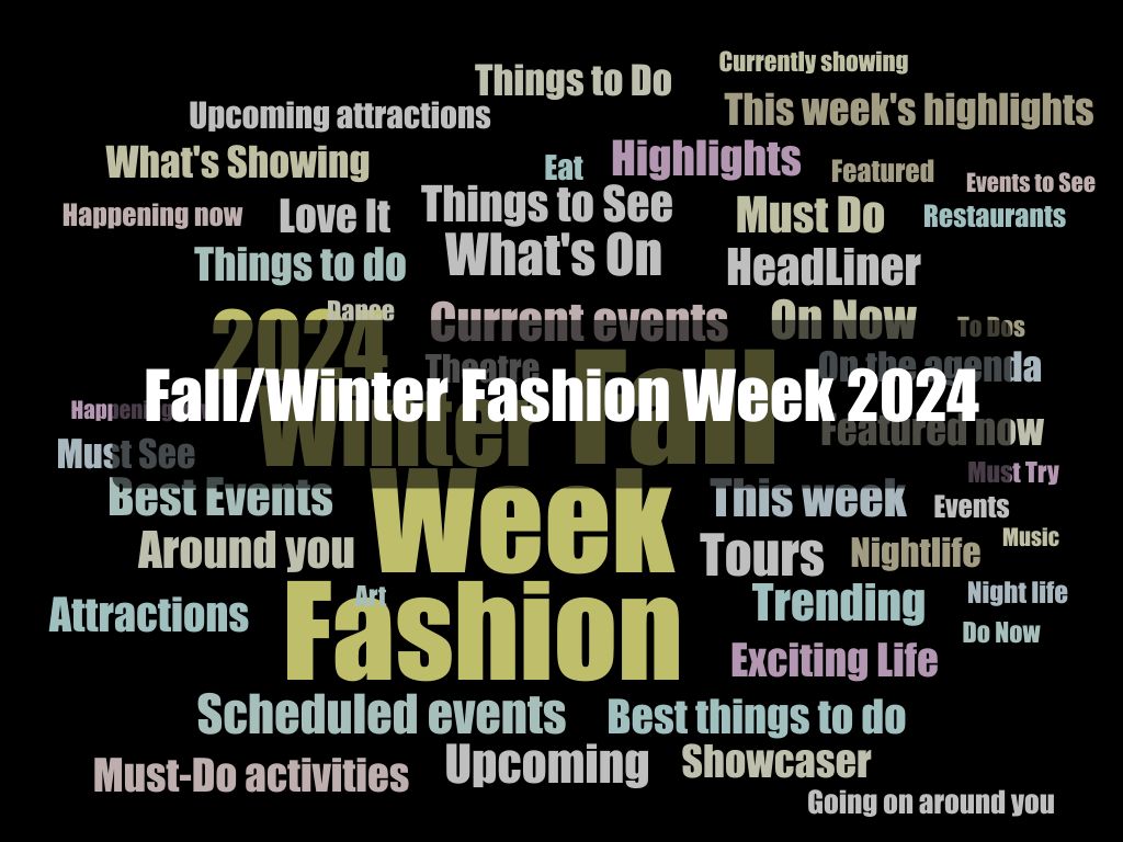 Fall/Winter Fashion Week  2025 1