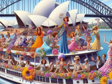 Flower Power Sydney Harbour Cruise with Sasha PakFor Russian translation, scroll down / Русский пере...