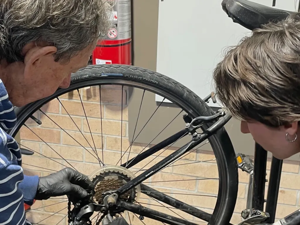 Free bike repairs with the Bower 2024 1