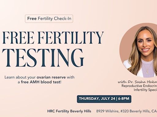 Take Charge of Your Fertility with a Free AMH Testing Event!