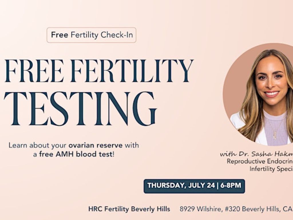 Free Fertility Testing with Dr. Sasha Hakman 2025 1