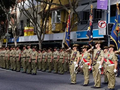 After their 50th anniversary the 8th/9th Battalion Royal Australian Regiment will receive new Colour...