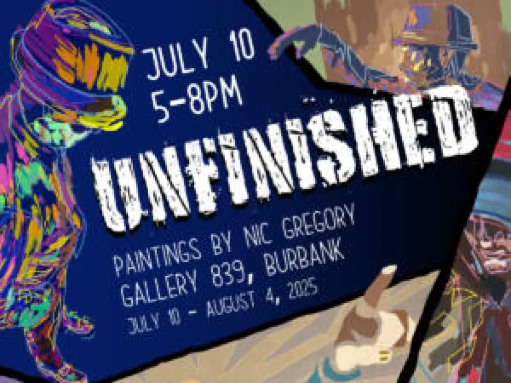 Gallery 839 Opening: Unfinished Paintings by Nic Gregory 2025 1