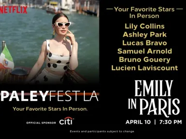 The biggest stars. The hottest shows. In person at PaleyFest...