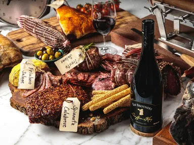 To celebrate McLaren Vale&#39;s Grenache &amp; Gourmet Festival, Kay Brothers is bringing back a favourite friend - Charcutier Massimiliano Corradini from Parma Handcrafter Cured Meats