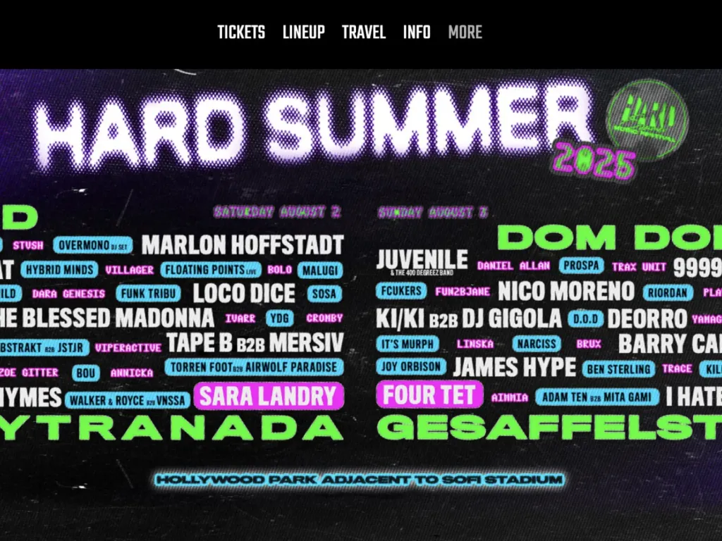 HARD Summer Music Festival (OPENING DAY) 2025 1