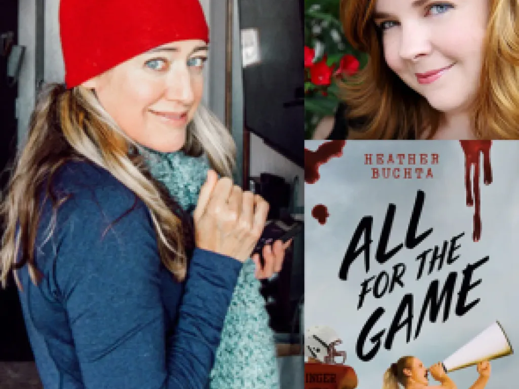 Heather Buchta, in conversation with Gretchen McNeil, discusses & signs All For the Game 2025 1