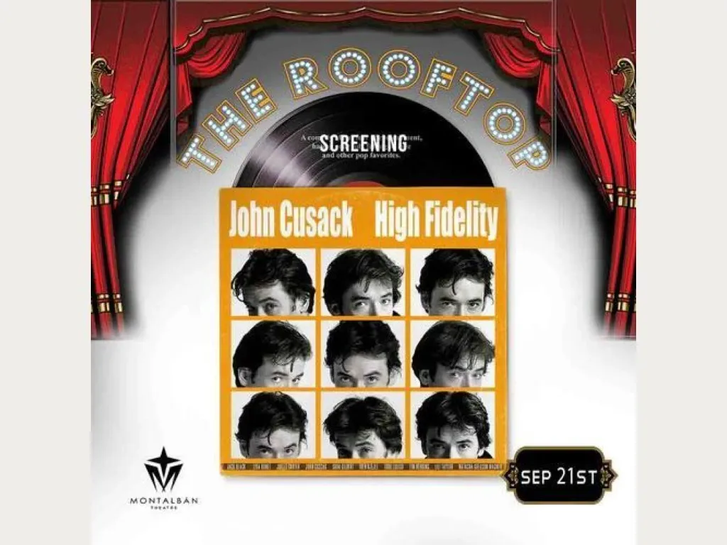 High Fidelity: Hollywood Glam! Rooftop Cult Classic Screening 2025 1