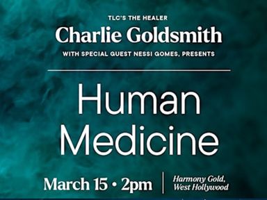 Join Charlie Goldsmith from THE HEALER with Special Guest Nessi Gomes, for a Transformative Live Event in Los Angeles